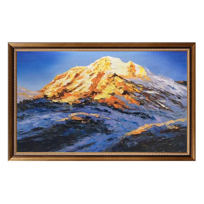 日照金山 欧式风水手绘油画中的吉祥与匠心——探访好评好店